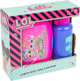L.o.l. Surprise! Lunchbox Met Drinkfles Electric 400 Ml Roze
