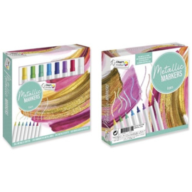 Craft Sensations Metallic Markers 8 pcs