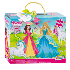 Vloerpuzzel Prinsessen 60st