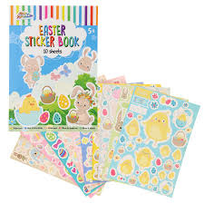 Stickerboek Pasen, 10 Vellen