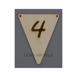 vlagletter 4 (2, dicht)