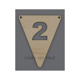 2 (type 1, karmozijnrood)