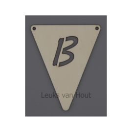 B (type 2, karmozijnrood)