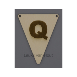 vlagletter Q (1, dicht)