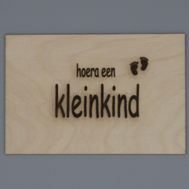 kaart; een kleinkind