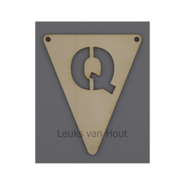 vlagletter Q (1, open)