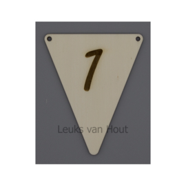 vlagletter 1 (2, dicht)