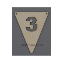 3 (type 1, karmozijnrood)