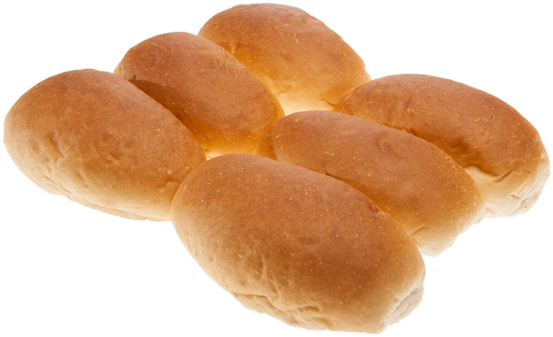 6 zachte witte puntjes