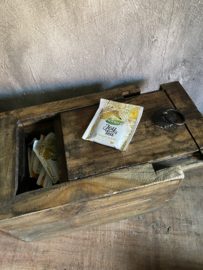 Houten theebox