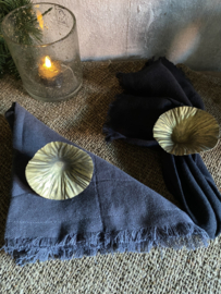 Stoffen servetten set/4 -  coal