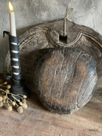 Oude houten chapati bord