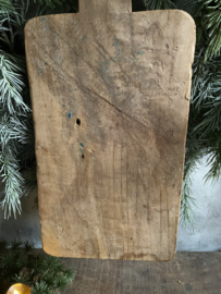Oude houten serveerplank -J