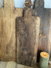 Oude houten serveerplank A