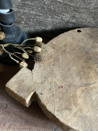 Oude houten chapati bord