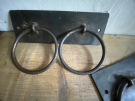 Dubbele handdoekring - M