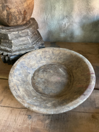 Oude houten schaal S