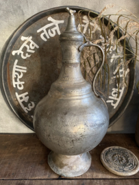 Groot metalen dienblad