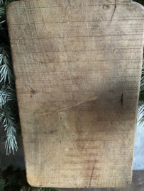 Oude houten serveerplank
