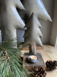 IJzeren stoere kerstboom met cup