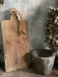 Oude houten serveerplank