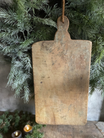 Oude houten serveerplank