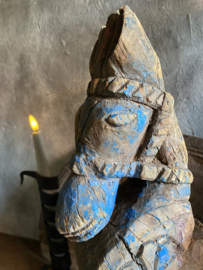 Oud Marawi paard - blauw
