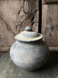 Chinese pot / kruik met deksel - S