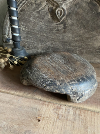 Oude houten chapati bord