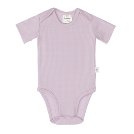 *Body shortsleeve tencel lila - Lässig*