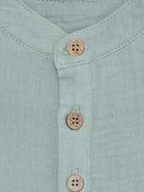 *Muslin playsuit mint mist - HUTTELiHUT*