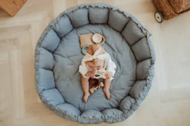 *Play & Go Bloom organic cotton - dusty blue*