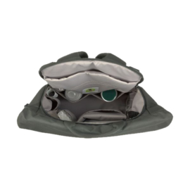 *Verzorgingsrugzak Outdoor rolltop backpack dark olive - Lässig*