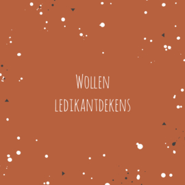 Wollen ledikantdekens