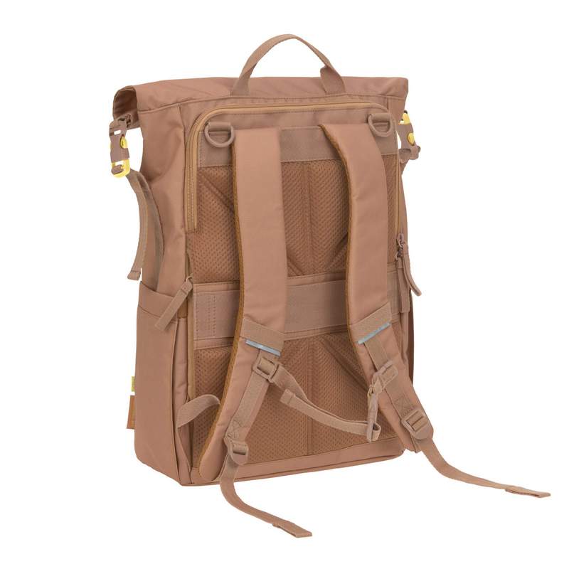 *Verzorgingsrugzak Outdoor rolltop backpack almond - Lässig*
