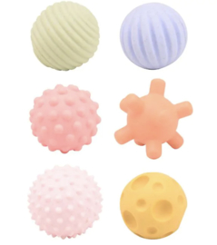 *6x Sensorische ballen - Happy World*
