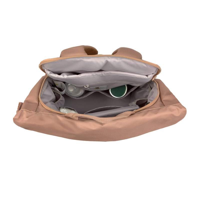 *Verzorgingsrugzak Outdoor rolltop backpack almond - Lässig*