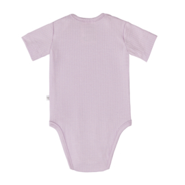 *Body shortsleeve tencel lila - Lässig*