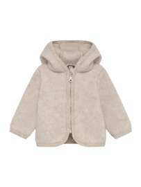 *Jacket wolfleece camel melange - HUTTELiHUT*