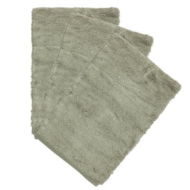 *Washandjes 3x bamboe whisper green - Timboo*