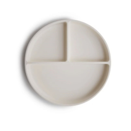 *Siliconen vakjesbord - Ivory - Mushie*