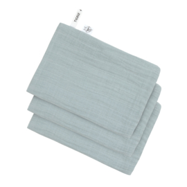 *Tetra washandjes 3x Powder blue - Lässig*