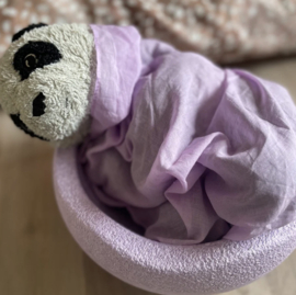 *50 x 50 cm - Speeldoek lila - Laura's play cotton*
