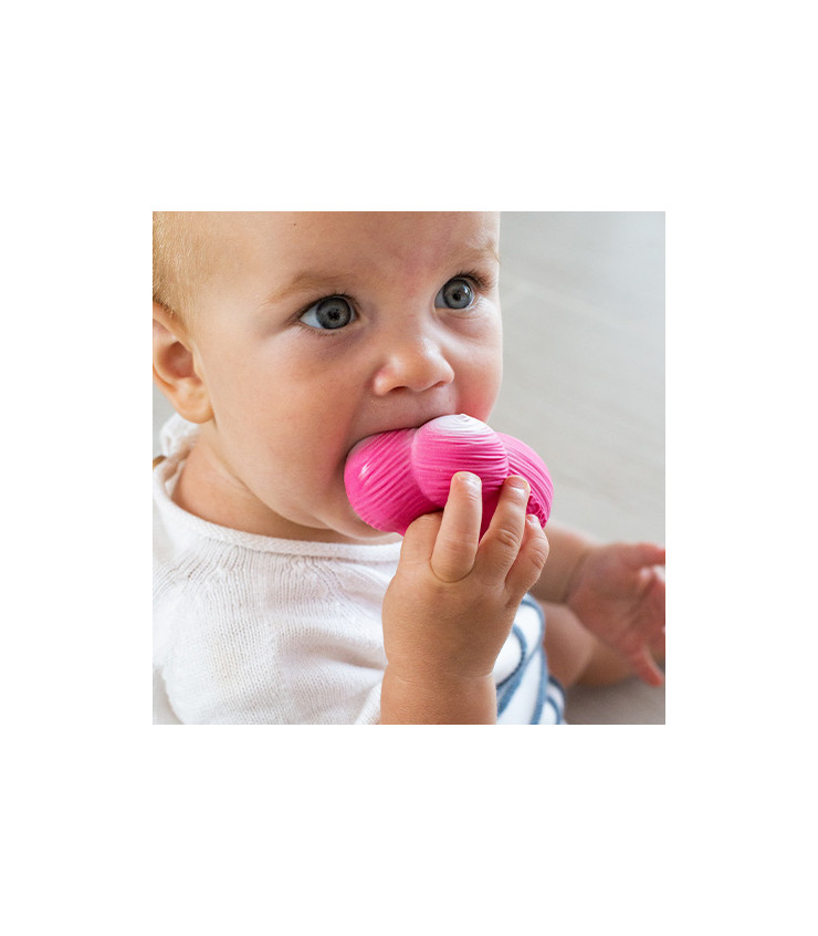 *Ramona the Radish bijtspeeltje/doudou - Oli & Carol*