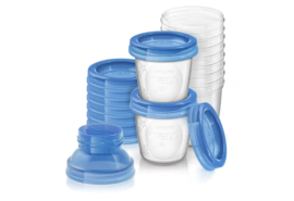 *Bewaarpotjes voor moedermelk (10x) - Philips Avent*