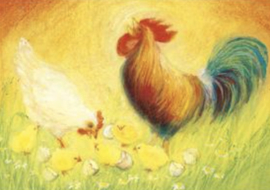 *Kippenfamilie - Marjan van Zeyl*