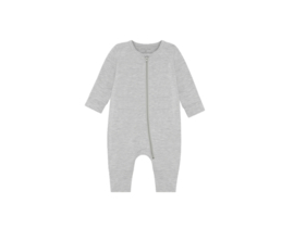 *Bamboeviscose pyjama grey - Minymo*