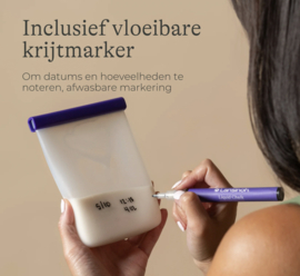 *Siliconen bewaarzakjes voor moedermelk (5x) - Lansinoh*