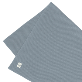 *80 x 100 cm - Katoenen deken Nubs blauw - Lässig*
