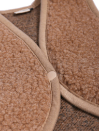 *Bodywarmer 100% wol Tan - Alwero*